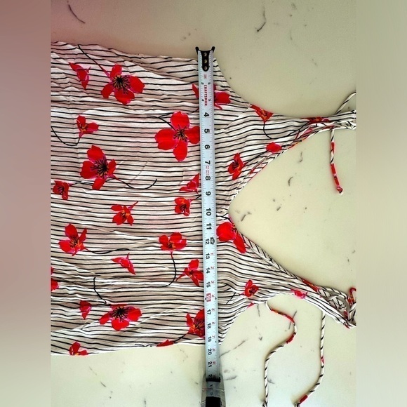 Billabong Red Floral Summer Dress - Picture 8 of 9